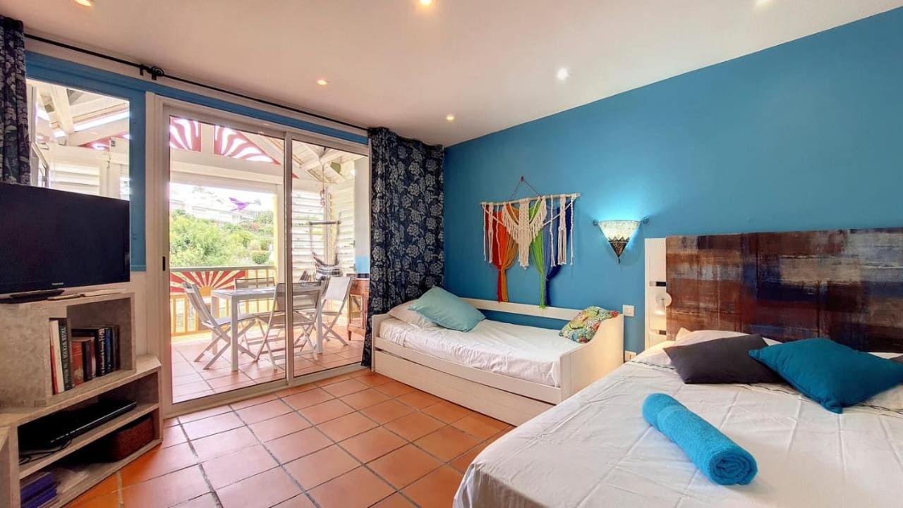 סן-פרנסואה Appartement Varangue, Anse Des Rochers מראה חיצוני תמונה