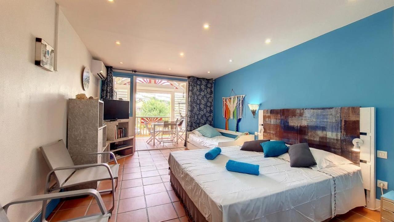 סן-פרנסואה Appartement Varangue, Anse Des Rochers מראה חיצוני תמונה