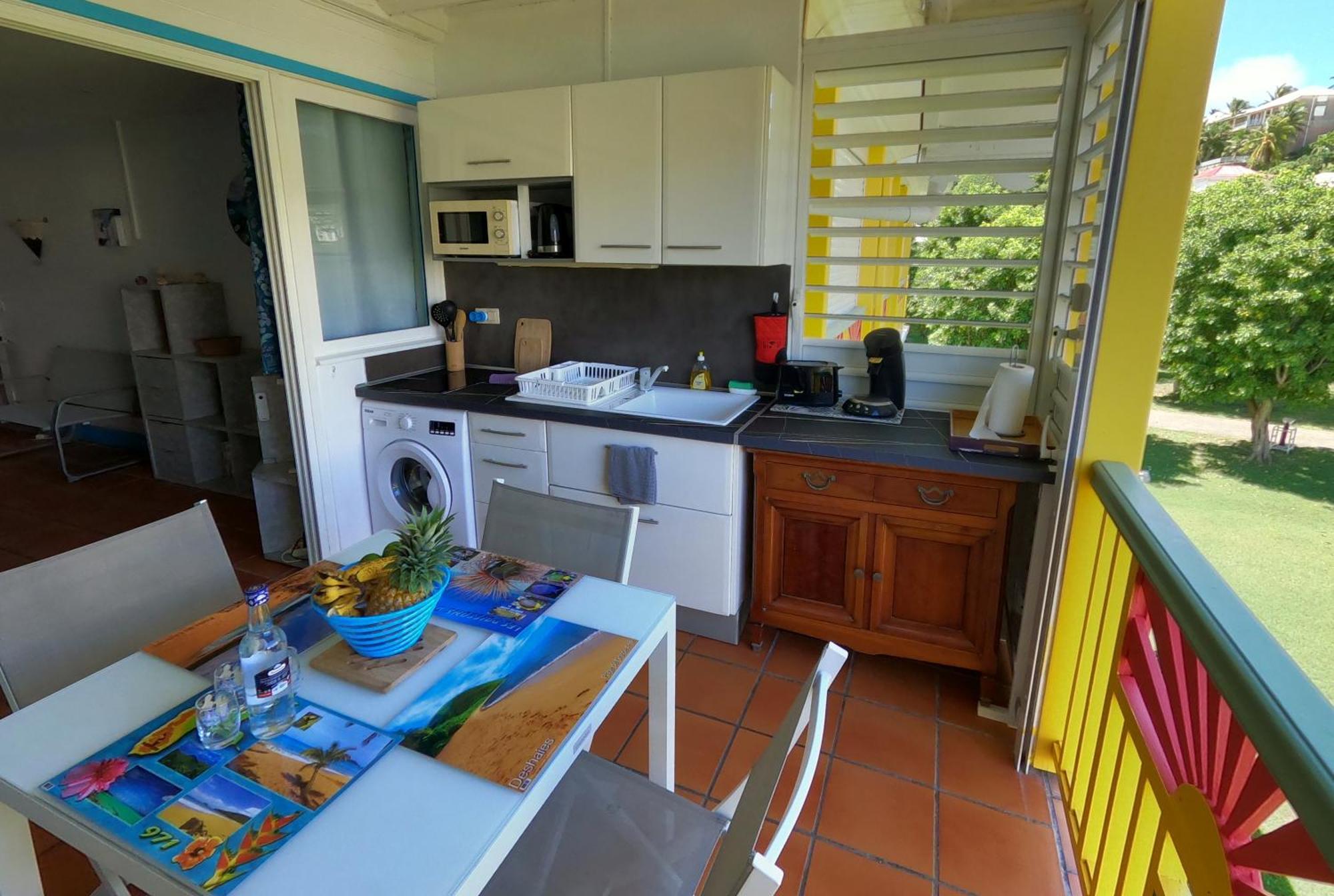 סן-פרנסואה Appartement Varangue, Anse Des Rochers מראה חיצוני תמונה